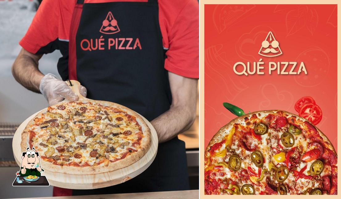 Nourriture à Qué Pizza