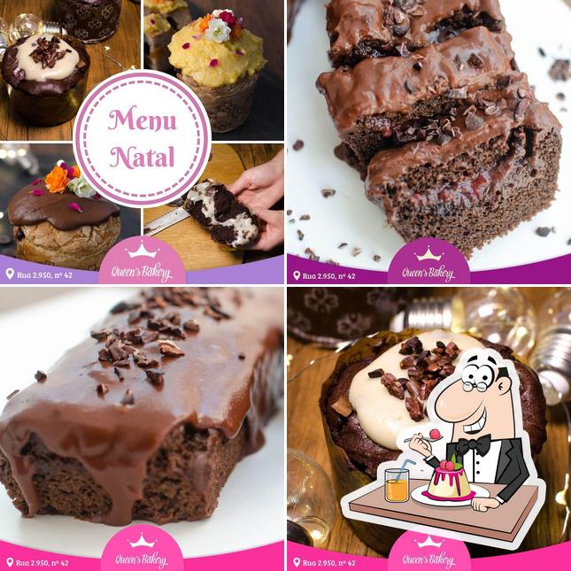 Queen's Bakery serve uma seleção de pratos doces