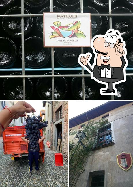 Gli interni di Cantine Rovellotti