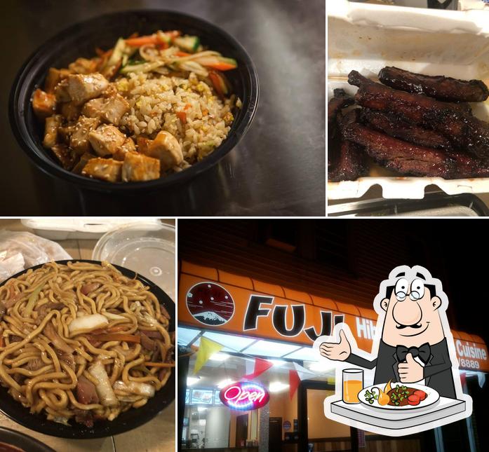 Food at Fuji Hibachi & Chinese Cuisine