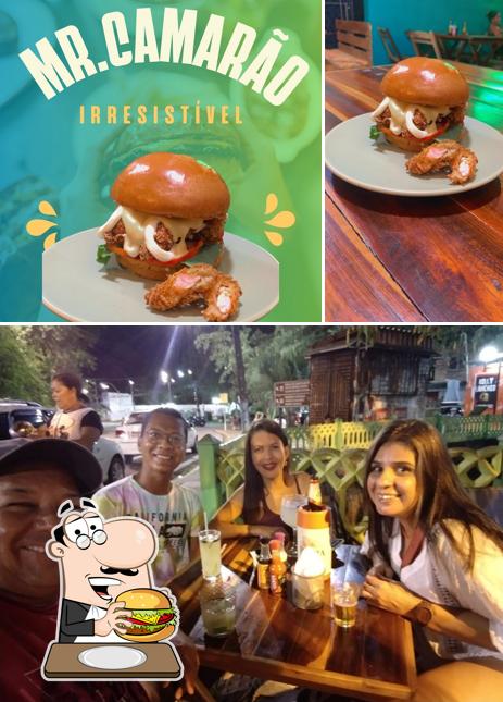 Hambúrguer em Mr. Crocante Burger