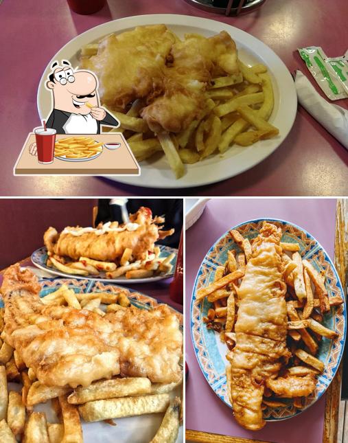 Disfruta de sus patatas fritas en Queen's Fish & Chips