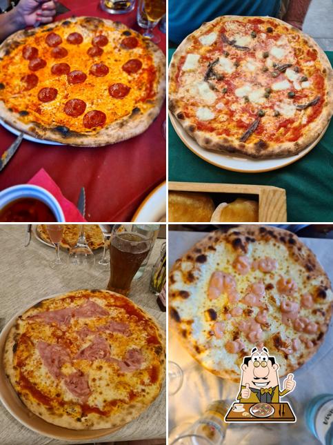 Ordina tra le molte varianti di pizza