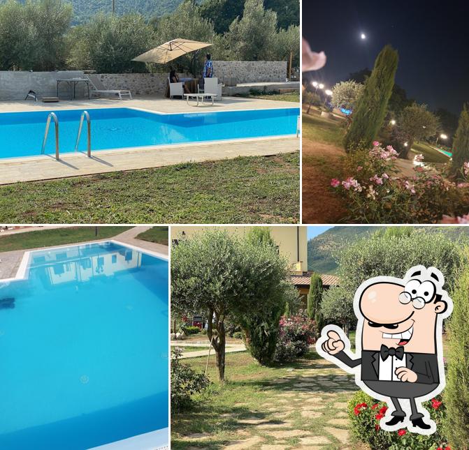 Gli esterni di Villa Pedra