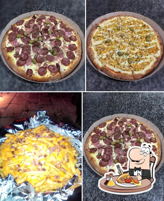 Experimente pizza no Pizzaria Bom Giovani