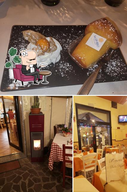 Estas son las fotos donde puedes ver interior y postre en Pizzeria Bella Napoli