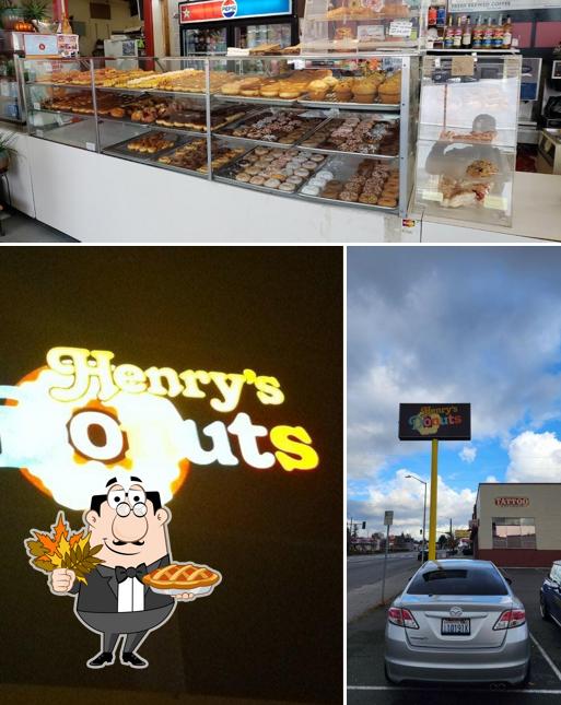Henry's Donuts, 2515 Broadway in Everett Restaurant menu and reviews