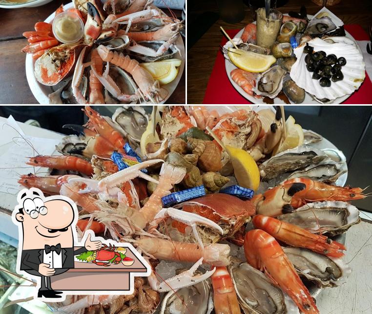 Try out seafood at La Cabane