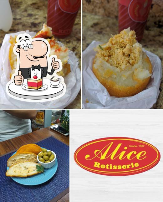 Rotisserie Alice provê uma gama de sobremesas