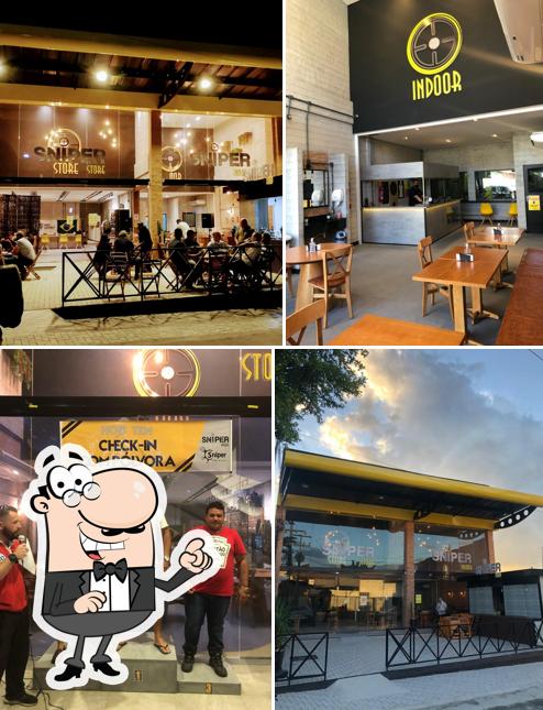 O interior do Sniper Indoor Fortaleza