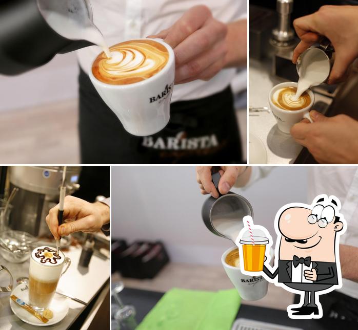 Enjoy a beverage at Barista Express GmbH Kaffee-Catering auf Messen & Events Frankfurt