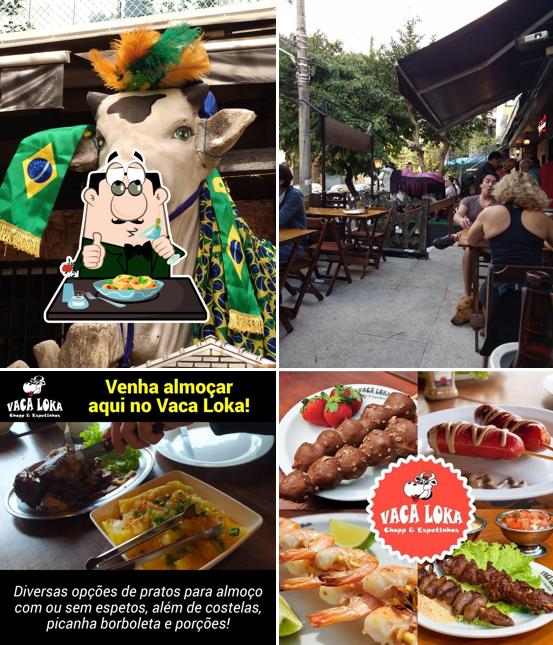 Comida em Espetinho Vaca Loka Aclimação