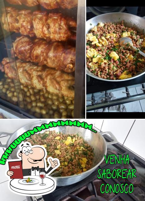 Comida em Frango Assado Top