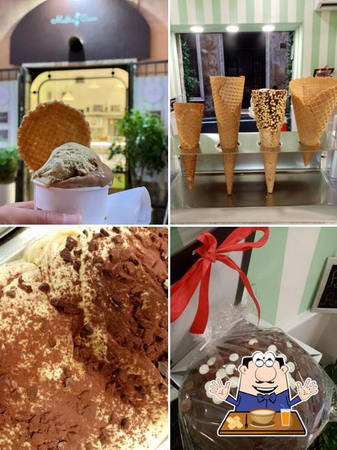 Cibo al Gelateria Mastro Cono Piazza Navona