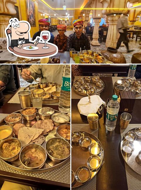 Food at Ghoomar Traditional Thali Restaurants - Raja Bazaar