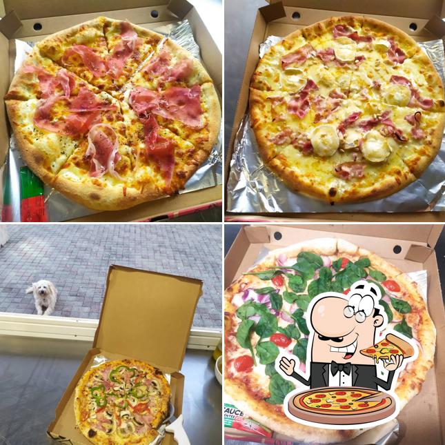 Essayez différents genres de pizzas