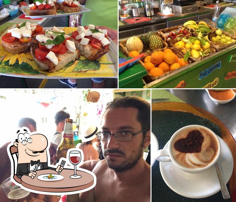 La foto di cibo e bevanda da El Merendero Capri