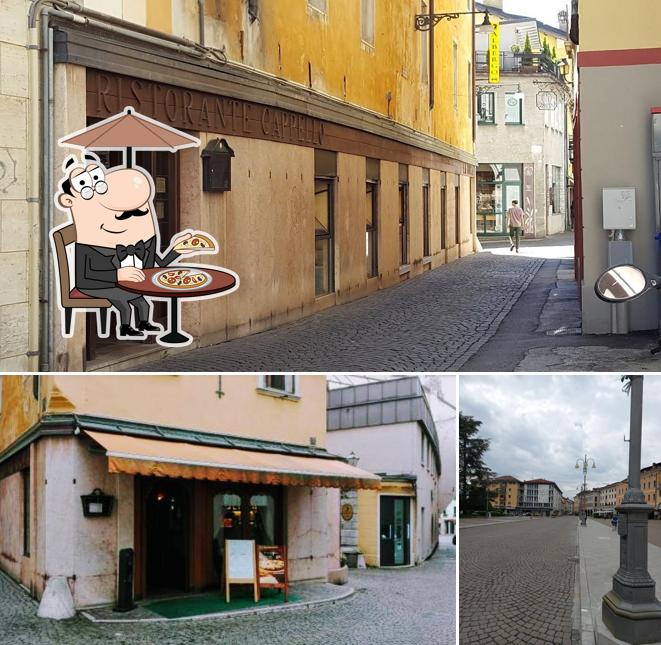 Goditi la vista dagli esterni di La Buca