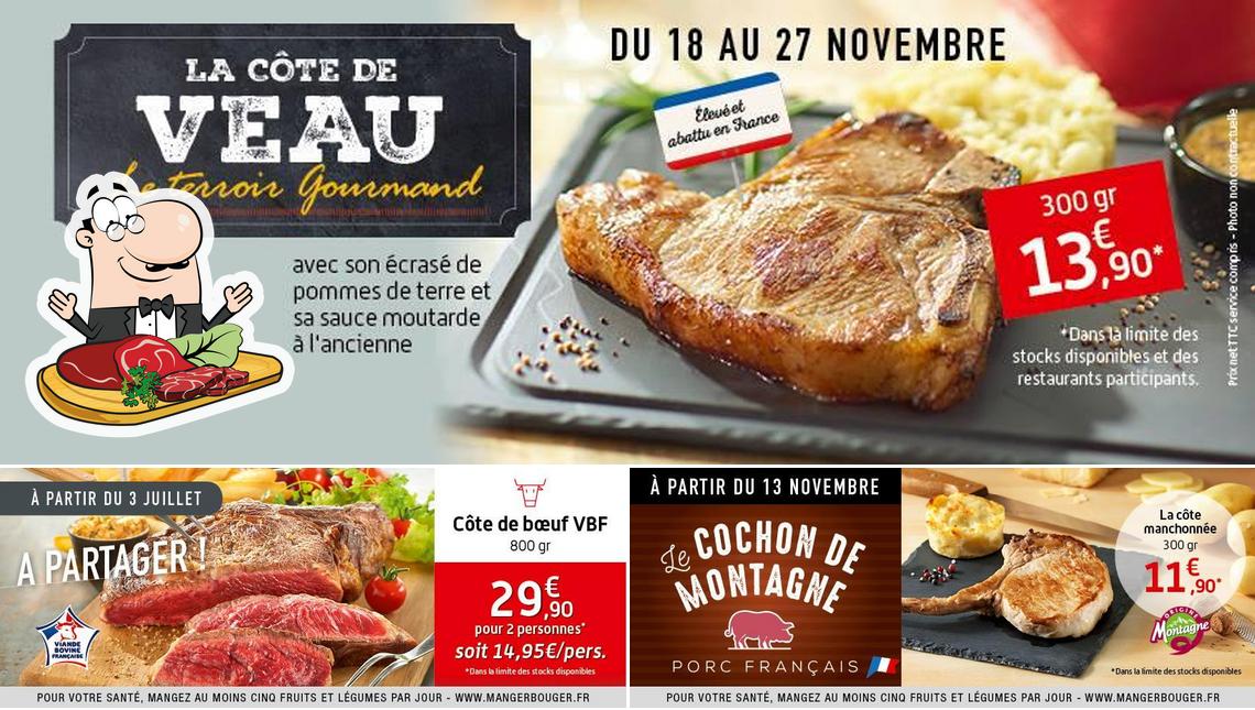 Essayez des repas à base de viande à Poivre Rouge