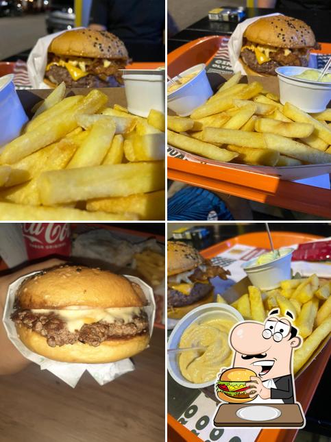 Os hambúrgueres do Quattro Hamburgers irão saciar uma variedade de gostos