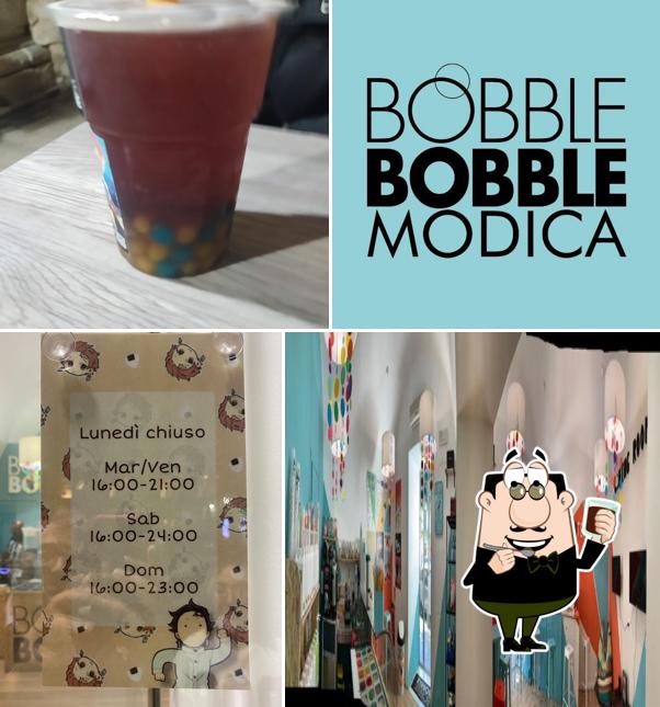 Enjoy a beverage at Bobble Bobble Modica