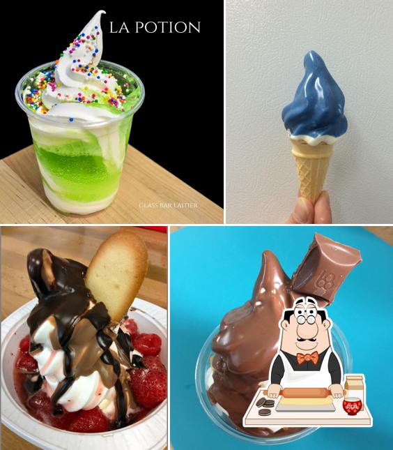 N'oubliez pas d'essayer un dessert à Glåss & Tåkoss