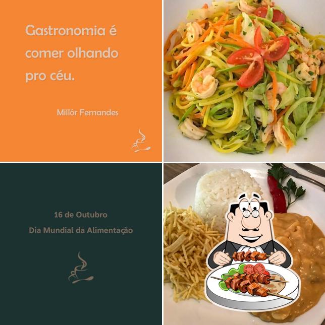 Comida em Viradouro Café