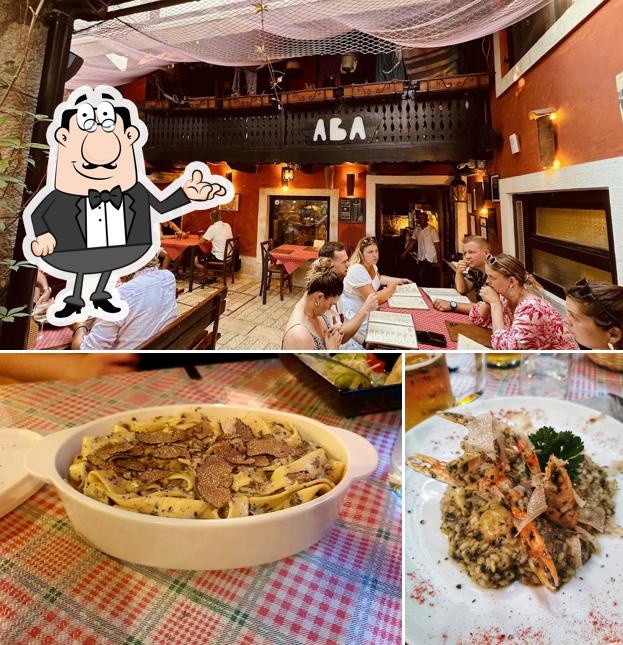Dai un'occhiata agli interni di Konoba aba