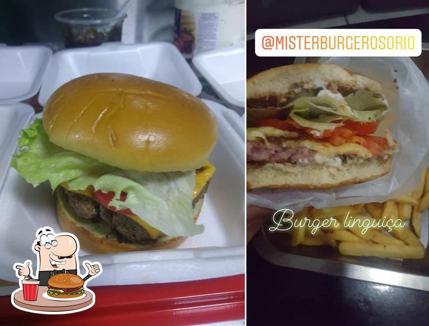 Mister Burger Osório Osório RS’s burgers will suit different tastes