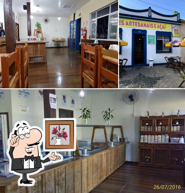 Veja imagens do interior do D'Giopi Sorvetes Artesanais Loja do Rio