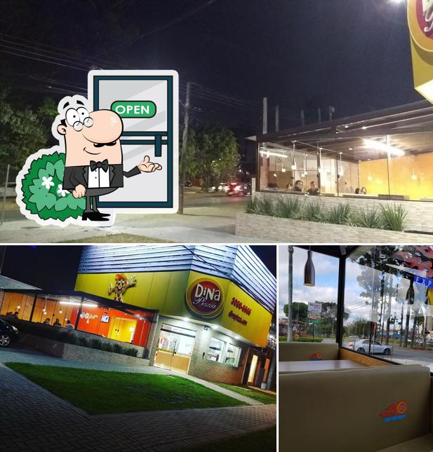 O exterior do Dina Pizza Express