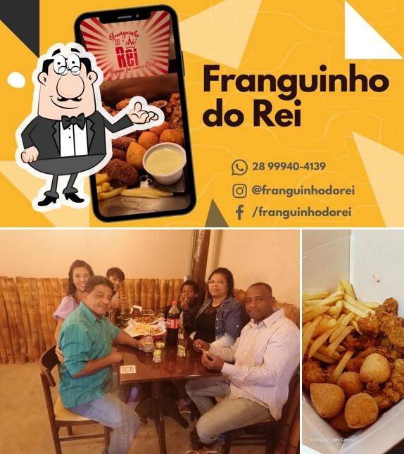 O interior do Franguinho do Rei