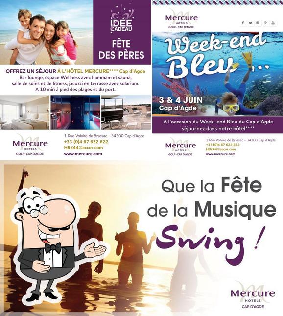 Voici une image de Bar Lounge Hôtel Mercure Golf Cap D'Agde