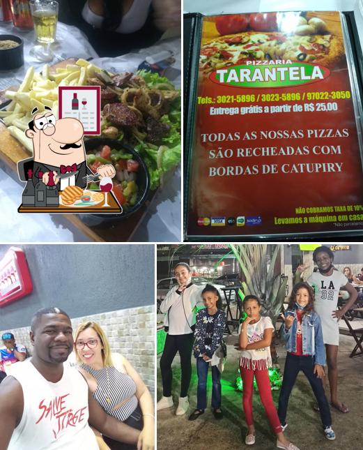 Prove refeições de carne no Pizzaria Tarantela