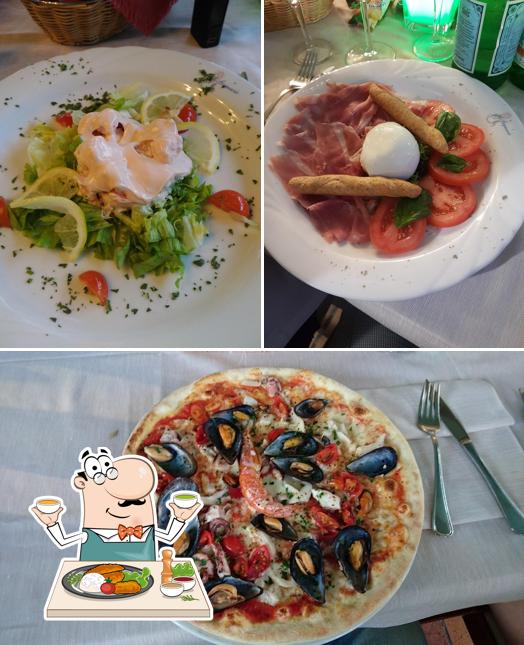 Еда в "Ristorante Pizzeria Acquario"