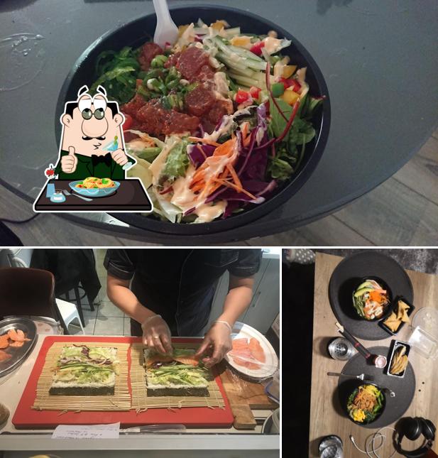 This is the photo displaying food and interior at SushiRito