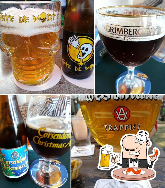 Commandez un verre de bière blonde ou brune