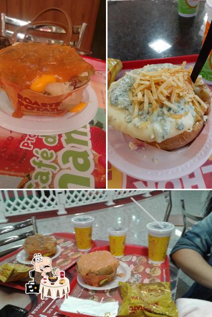 Comida em Roasted Potato