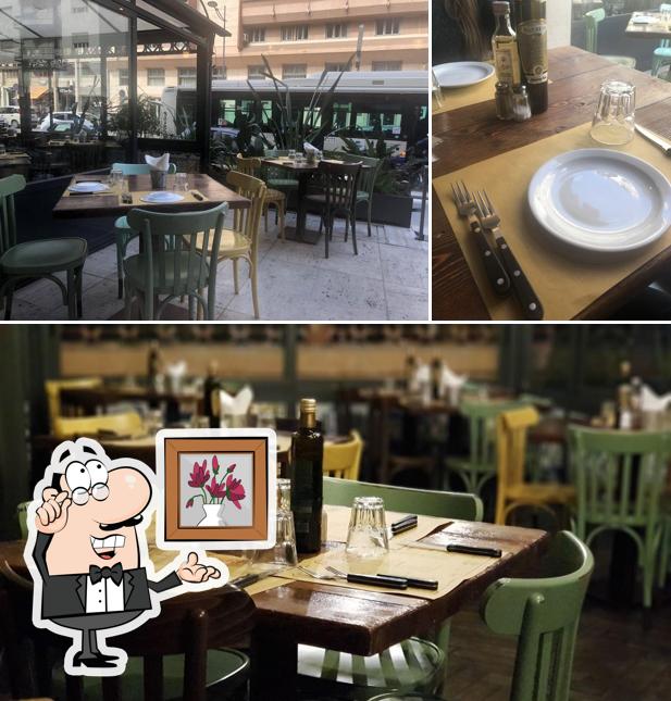 Osteria Lo Bianco restaurant, Palermo, Via Emanuele Notarbartolo