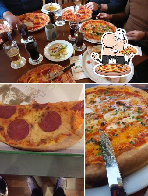 Order pizza at Marinella Trattoria