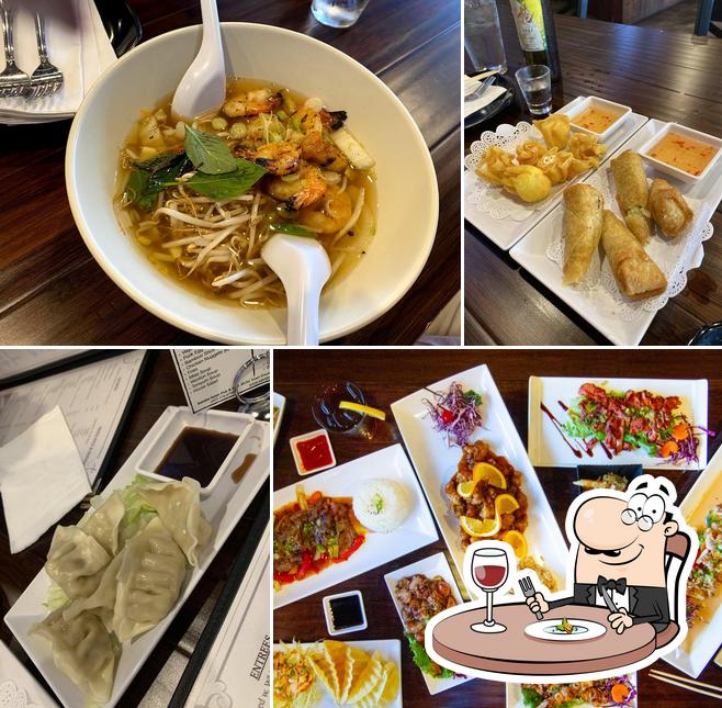 Food at Sakeba Asian Pub & Grill
