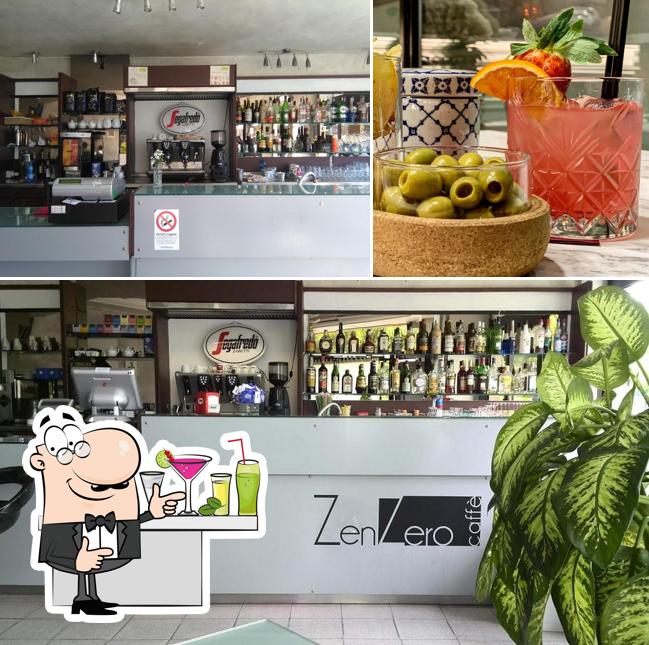 La foto della bancone da bar e cibo di Zenzero