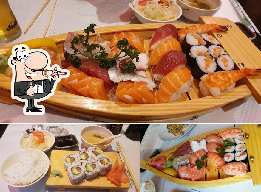 Prenez de nombreuses options de sushi