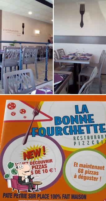 Découvrez l'intérieur de La Bonne Fourchette