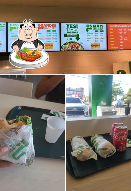 Platos en Subway Prainha - Santarém