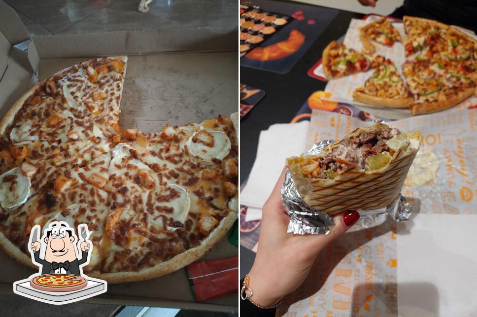 A Chief pizza burger, vous pouvez déguster des pizzas