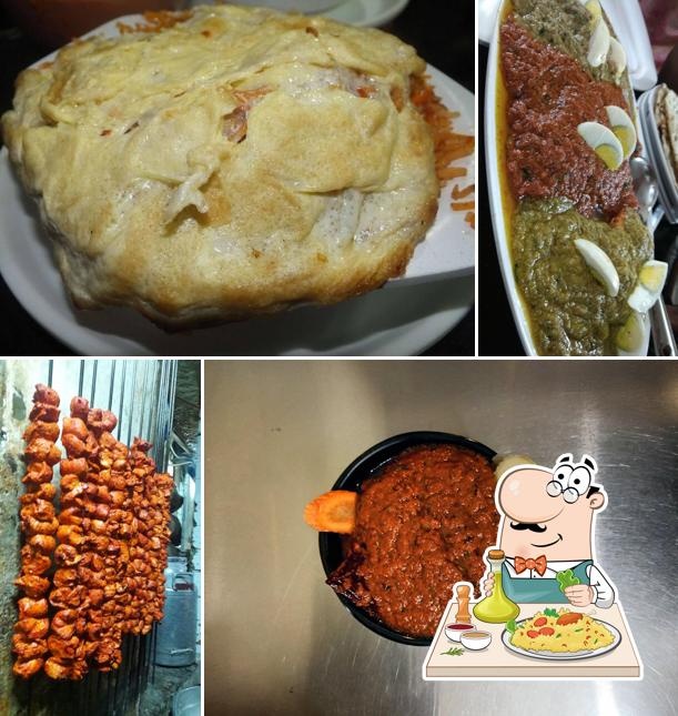 Food at Deluxe Restaurant