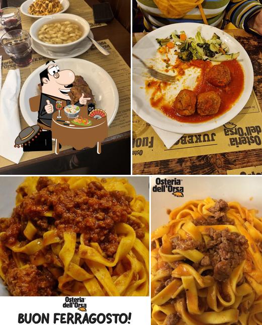 Cibo al Osteria dell'Orsa