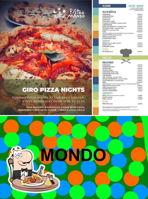 Ordina una pizza a Caffe bar Mondo