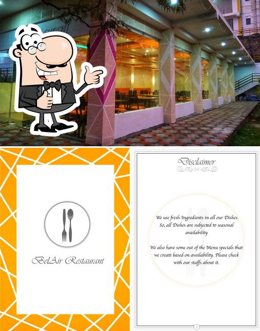 See this pic of Belair Restaurant